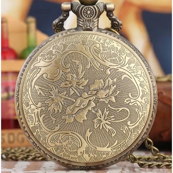 United States Marine Corps Pocket Watch Solid Bronze 100% Functional Mar… - Picture 2 of 5